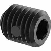 BSC PREFERRED Alloy Steel Thread-Locking Cup-Point Set Screw Black Oxide 5/8-11 Thread 3/4 Long, 5PK 91385A924